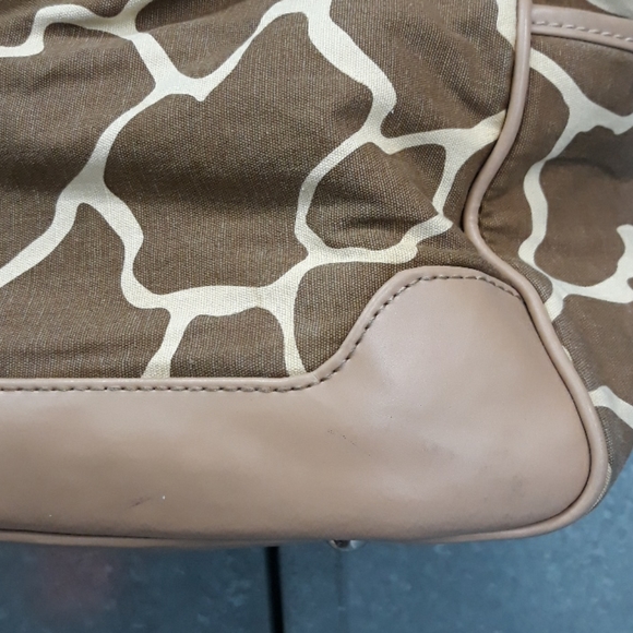 Sephora Giraffe Animal Print Canvas Tote Bag - Picture 7 of 16